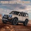 1:32 TOYOTA PRADO Land Cruiser Off Road Vehicle Metal Alloy Diecast Carousel 2
