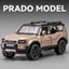 1:32 TOYOTA PRADO Land Cruiser Off Road Vehicle Metal Alloy Diecast Carousel 6