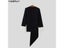 INCERUN Men Blazer Pleated Patchwork V Neck Long Sleeve Open Stitch Casual Carousel 3