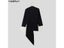INCERUN Men Blazer Pleated Patchwork V Neck Long Sleeve Open Stitch Casual Carousel 4