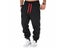 Mens Sport Pants For Gym Workout Slim Fit Tracksuit Trousers Carousel 4
