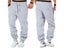 Mens Sport Pants For Gym Workout Slim Fit Tracksuit Trousers Carousel 1