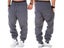 Mens Sport Pants For Gym Workout Slim Fit Tracksuit Trousers Carousel 6