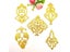 1 Piece Iron On Gold Embroidery Patches For Cosplay Diy Clothes Carousel 3
