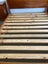 Bed , base & Mattress set- solid wood very good condition Queen size Carousel 5