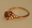 Antique 9ct Gold Natural Chrysoberyl Cats Eye Ring Carousel 5
