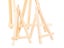New Natural Wood Mini Easel Frame Tripod Display Holder Carousel 6