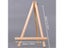 New Natural Wood Mini Easel Frame Tripod Display Holder Carousel 1