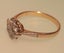 Old 18ct Gold Platinum OEC Diamond Ring Carousel 5