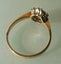Old 18ct Gold Platinum OEC Diamond Ring Carousel 7