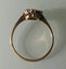 Old 18ct Gold Platinum OEC Diamond Ring Carousel 8