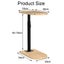 Sofa Tray Table 360?a Rotatable Height Adjustable with Phone & Tablet Slots Carousel 2