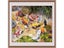 YIHAN-Embroidery Koi Carps Cross Stitching Kits 14CT Aida Counted Canvas Carousel 1
