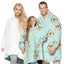 Blanket Hoodie Sweatshirt Ultra Plush Fleece Oversized Unisex Carousel 10