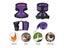Fashion Chicken Vest Hen Belt Pet Harness Matching Collars Bow Comfortable Carousel 4