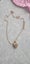 VINTAGE Rolled Gold Heart Locket and Chain Carousel 1