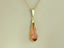 Vintage K & L German Rolled Gold Necklace Pendant Carousel 1