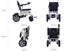 Airwheel electric wheelchair like new Carousel 5