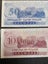 Bank of Moldova/Transnistria unc notes inc overprints Carousel 3
