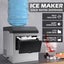 2 In 1 Water Dispenser Portable Ice Maker Machine Contertop Cold 16Kg Ice Cube Carousel 4