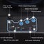 2 In 1 Water Dispenser Portable Ice Maker Machine Contertop Cold 16Kg Ice Cube Carousel 8