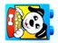 ®™DUPLO - Brick 1 x 2 x 2 with Dog and Food Bowl Pattern ~Retired 2012~ Carousel 4
