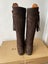 Spanish leather Wide Calf boots in Chocolate Brown sz 9/40 Carousel 3