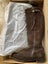 Spanish leather Wide Calf boots in Chocolate Brown sz 9/40 Carousel 9