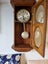 1920s solid Oak German Wall clock Carousel 2