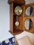 1920s solid Oak German Wall clock Carousel 4