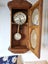 1920s solid Oak German Wall clock Carousel 6
