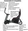 Racing Simulator Cockpit Wheel Stand Gaming Steering Carousel 8