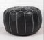 PREMIUM Handcrafted Moroccan Leather Pouf Carousel 2
