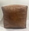 PREMIUM Handcrafted Moroccan Leather Pouf - Square Carousel 1