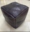 PREMIUM Handcrafted Moroccan Leather Pouf - Square Carousel 1