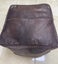 PREMIUM Handcrafted Moroccan Leather Pouf - Square Carousel 3