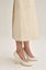 Scanlan Theodore Cream Leather Skirt Carousel 3