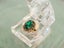 Vintage 1930s Czechoslovakian Ring in Retro Lucite Ring Box Carousel 2