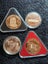 4 x Australia Tourist dollars 1983-86 Halley Comet Carousel 6