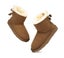 EVERAU(R) UGG Women Sheepskin Wool Mini Single Back Bow Boots Carousel 5