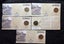 5 x 2004 Euerka Stockade 1854 $1 coins Carousel 1
