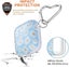 Airpods Case Cute, Flower Airpod Case Protective Hard Cover Portable & Shockpro Carousel 2