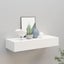 Wall-mounted Drawer Shelf White 60x23.5x10 Cm Mdf Ttbxpp Carousel 1