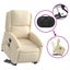 Electric Stand Up Massage Recliner Chair Cream Fabric Txbpaat Carousel 5