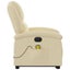 Electric Stand Up Massage Recliner Chair Cream Fabric Txbpaat Carousel 9