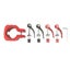 Red Folding Clamp For Electric Scooter Zero 8X 10X 11X Dualtron Dt3 Thunder Acce Carousel 5