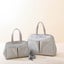 Elosung Size Large Khaki Stylish Multi Function Diaper Bag Insulated Tote With S Carousel 6