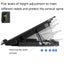 Dual Fan Laptop Cooling Stand For Computers And Tablets In Ivory Laptop Cooling Carousel 3