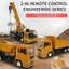 10 Channel Remote Control Mixer Truck 2.4G Simulated Engineering Vehicle Remote Carousel 3