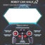 Remote Controlled Deformable Toy Car 4 Channels Blue Remote Controlled Toys Par Carousel 3